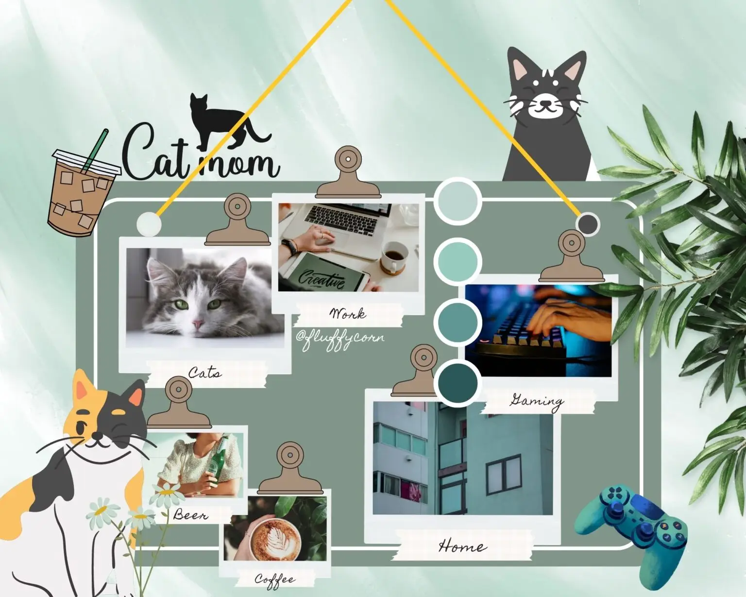 Inforgraphic der beskriver mig som person